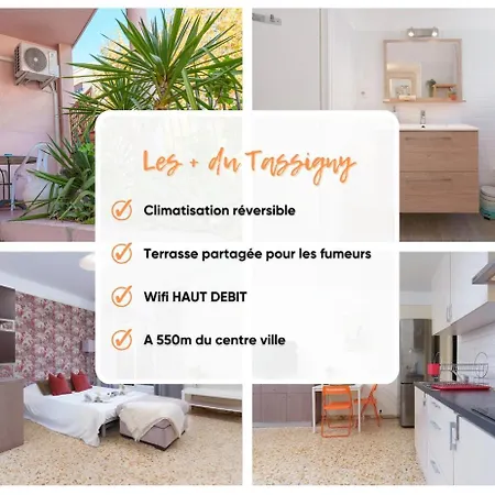 Le Tassigny #central #quiet #air Conditioning #wifi * Cannes